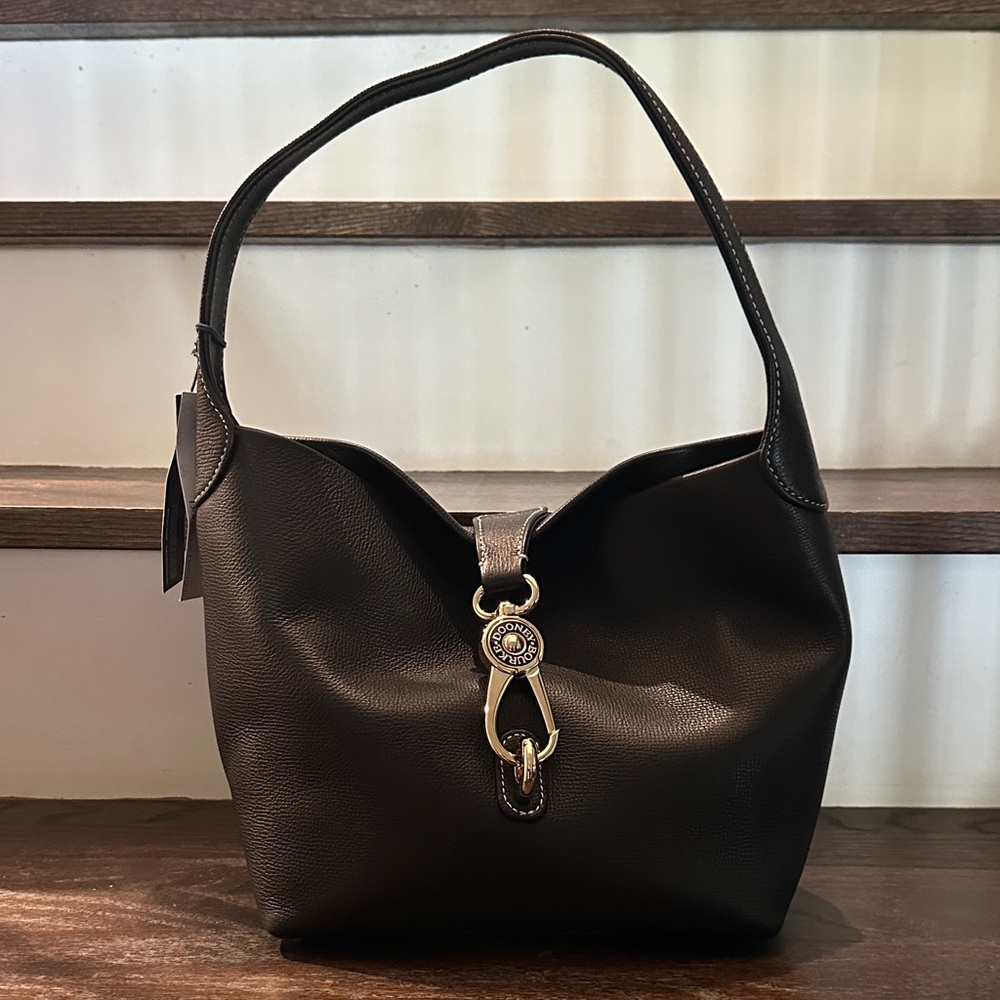 Dooney & Bourke Logo Lock Sac Black Women's Bag